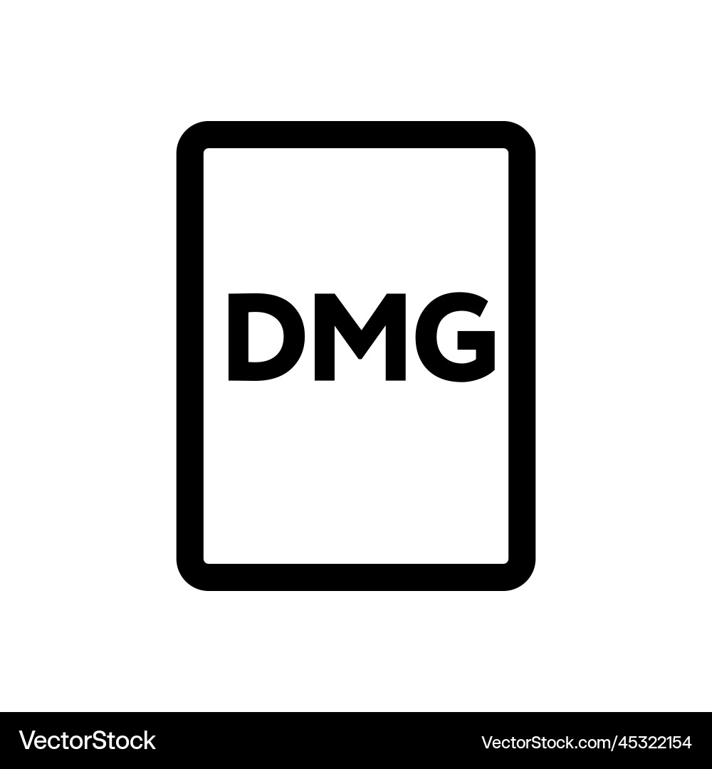 Aac file icon line isolated on white background Aac file icon line isolated on white background vector image