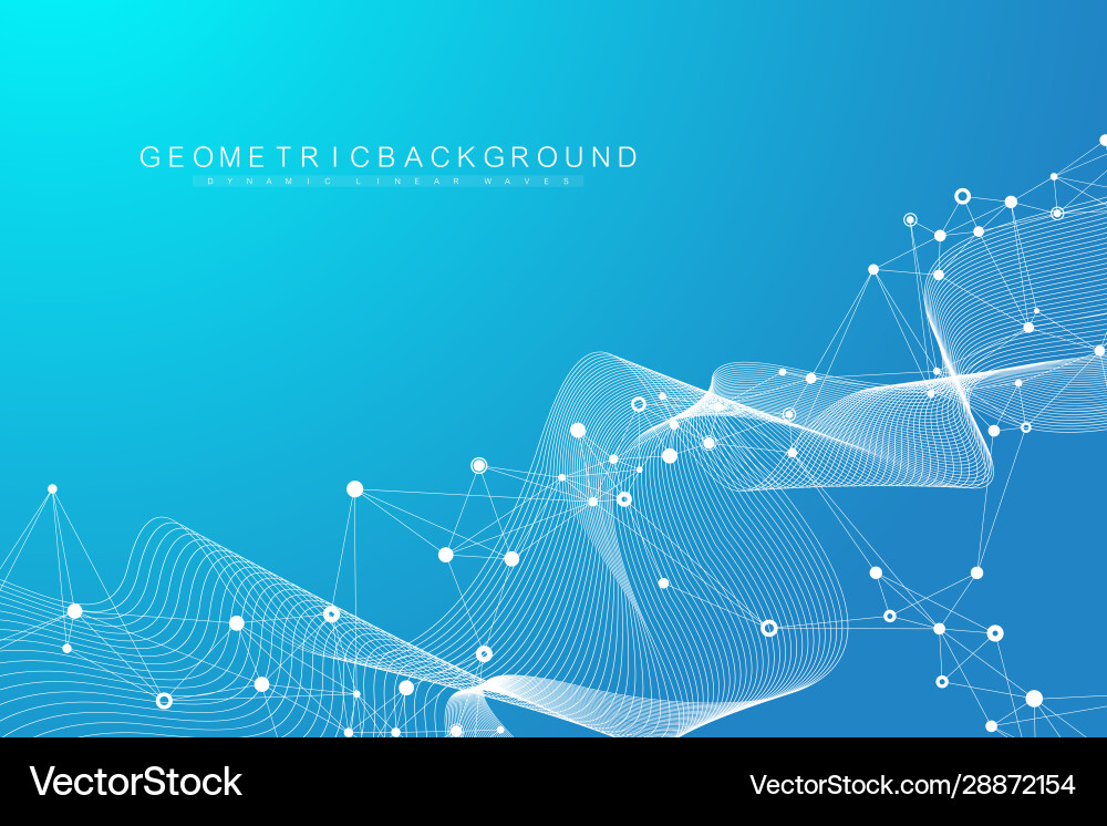Abstract dynamic motion lines and dots background Abstract dynamic motion lines and dots background Vector Image