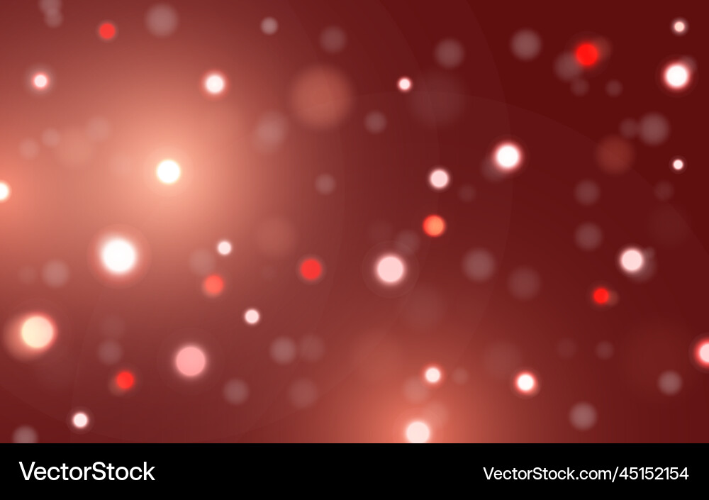 Firework red color bokeh soft light background Firework red color bokeh soft light background vector image
