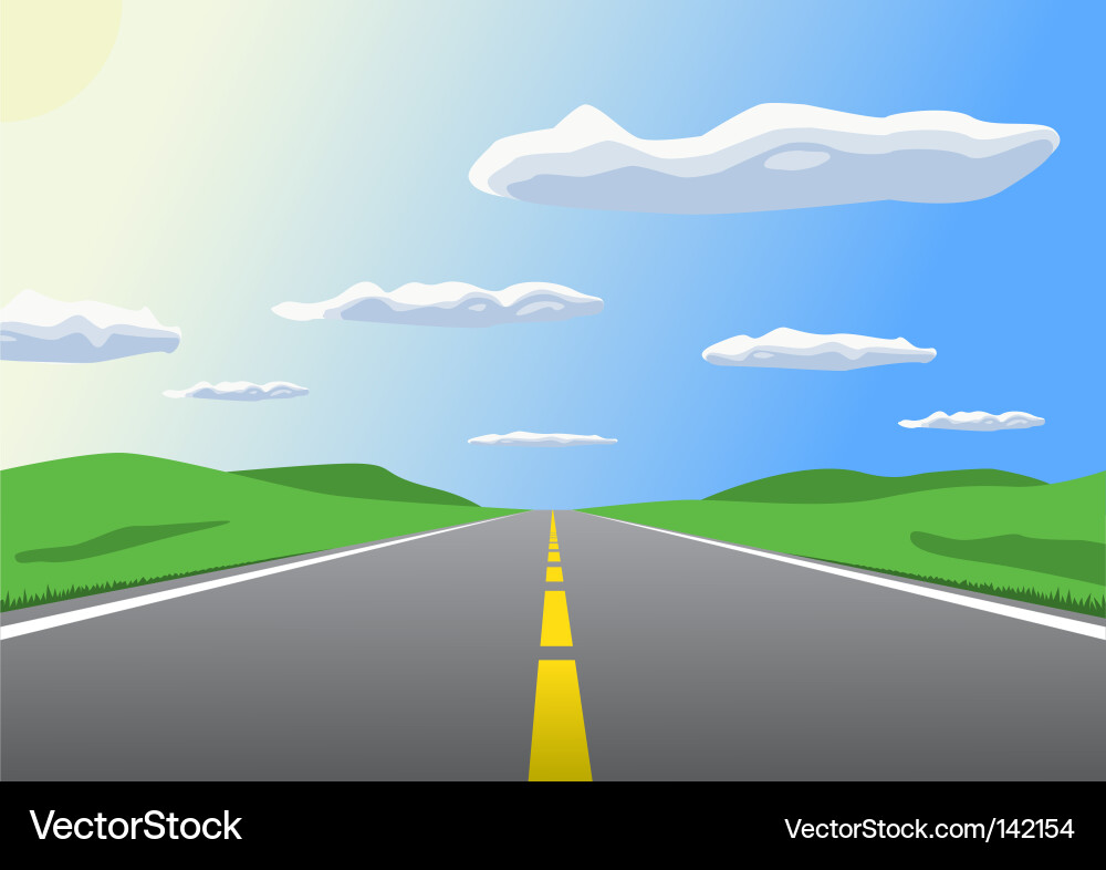 Highway Royalty Free Vector Image - VectorStock