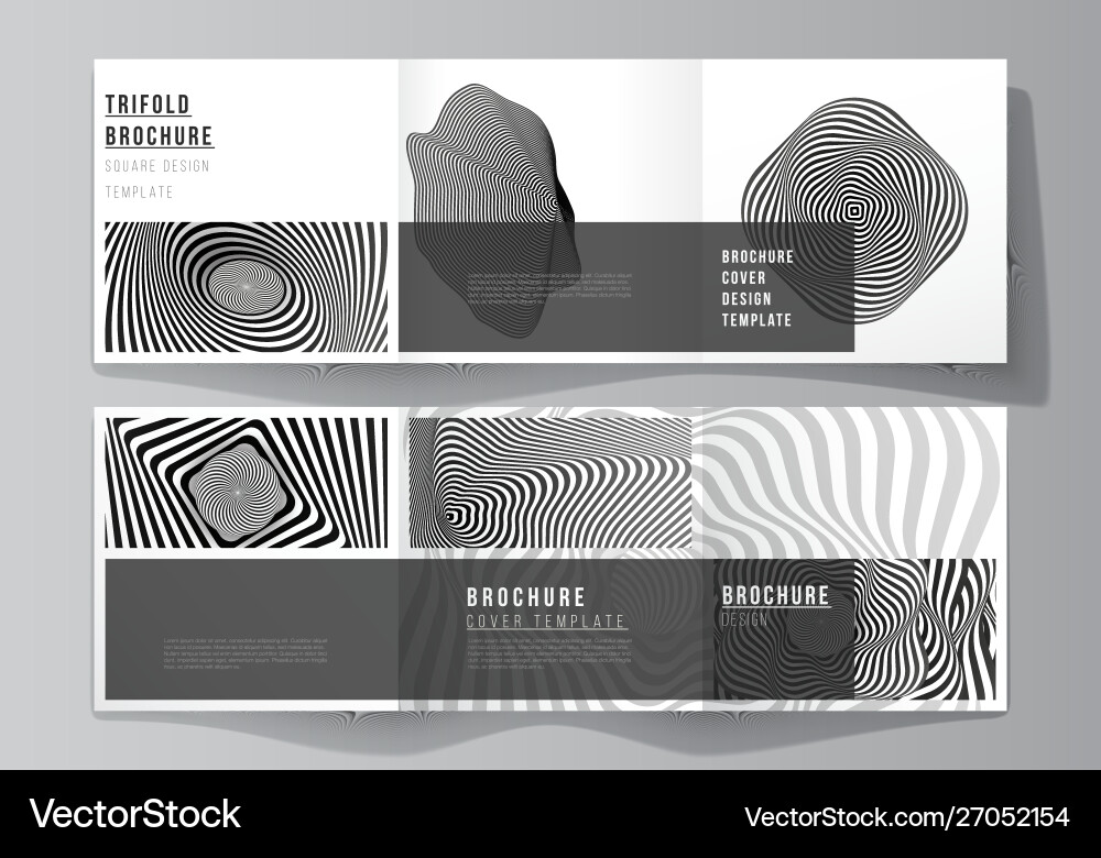 Minimal editable layout square format Minimal editable layout square format vector image