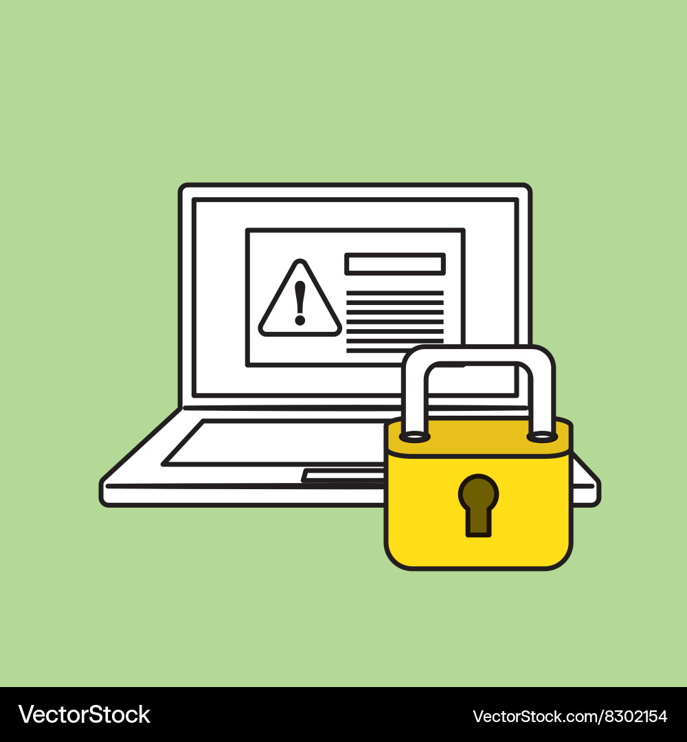 Security system design Vector Image
