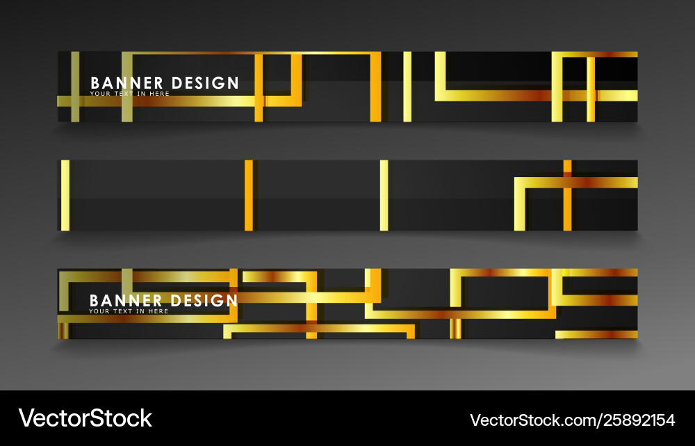 Set a banner with rectangular background Set a banner with rectangular background vector image