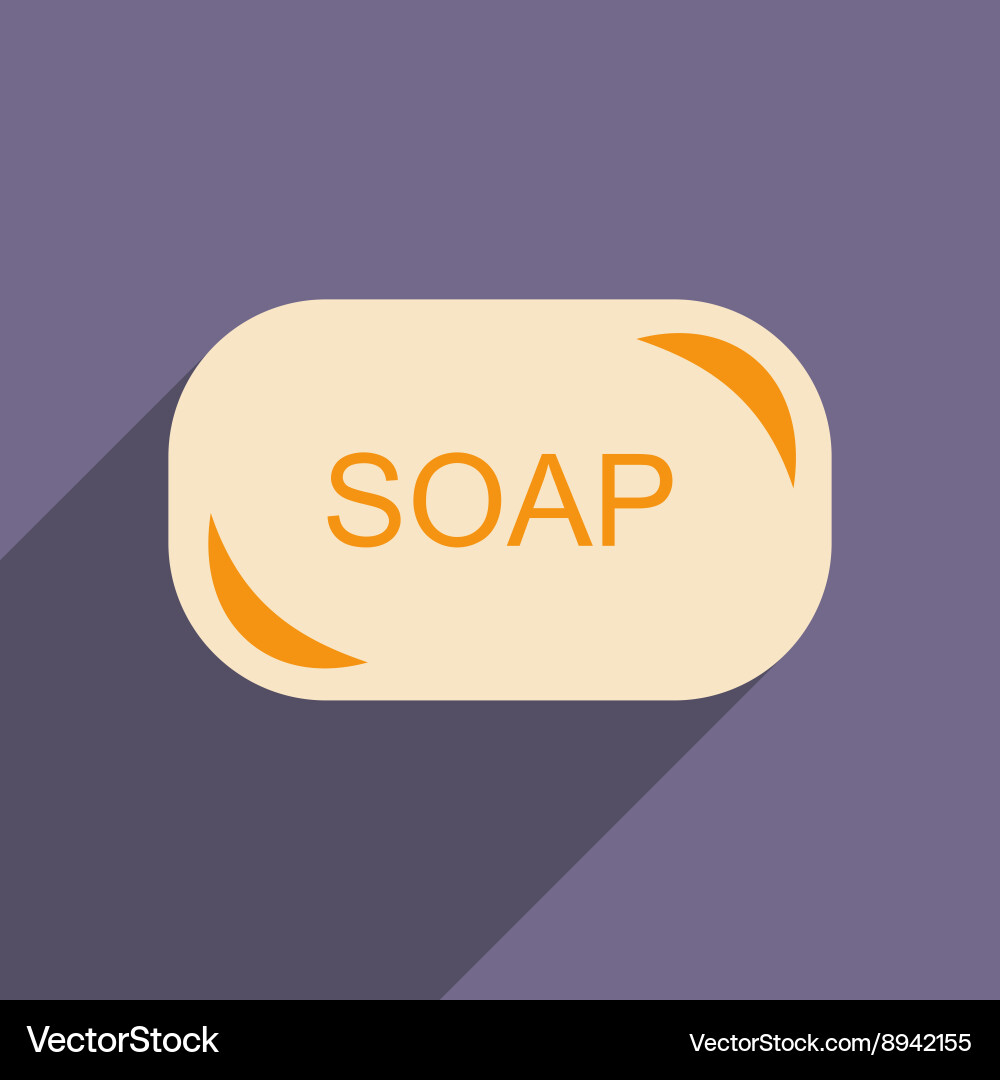 Flat with shadow icon and mobile application vector image