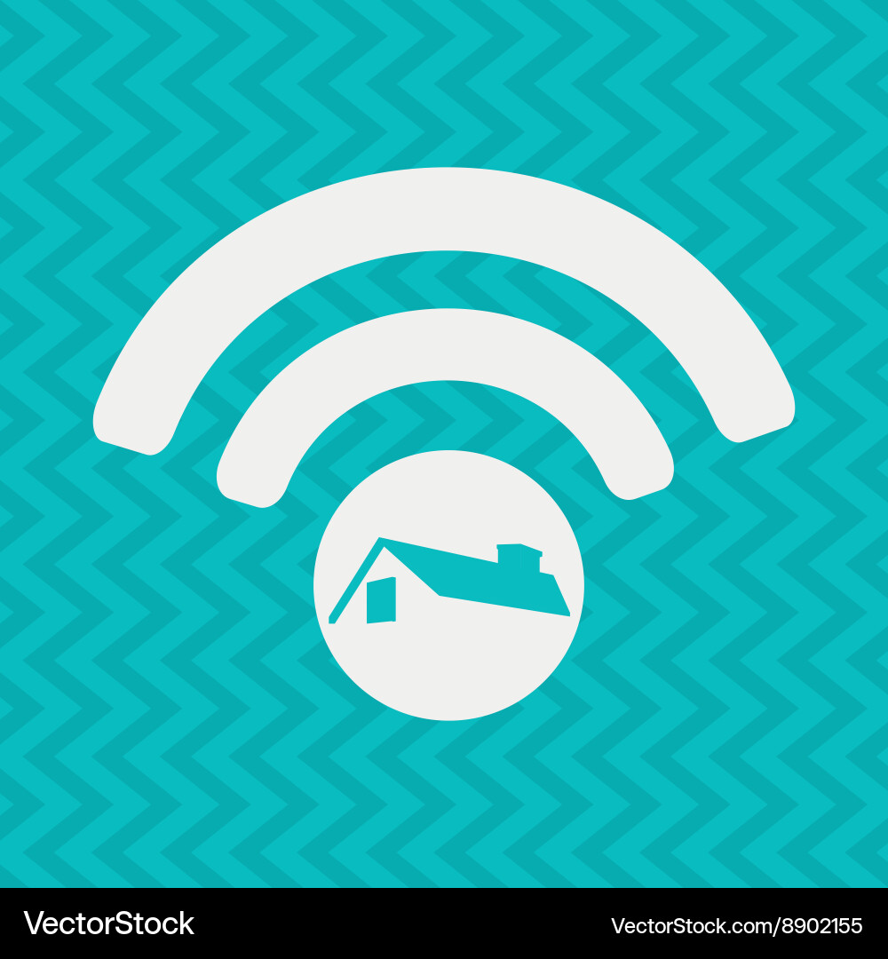 Smart house design Royalty Free Vector Image - VectorStock