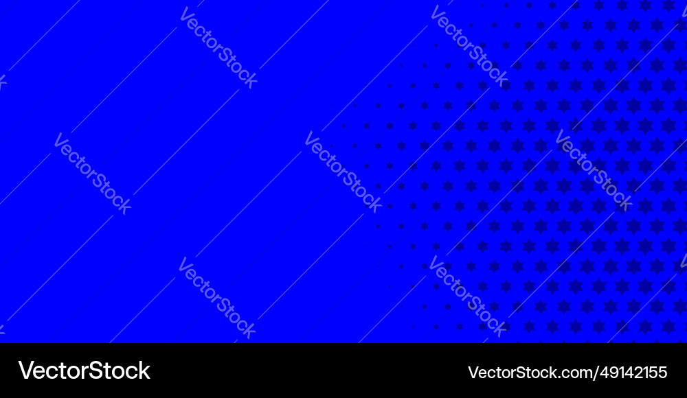 Stars shape two color abstract background Vector Image