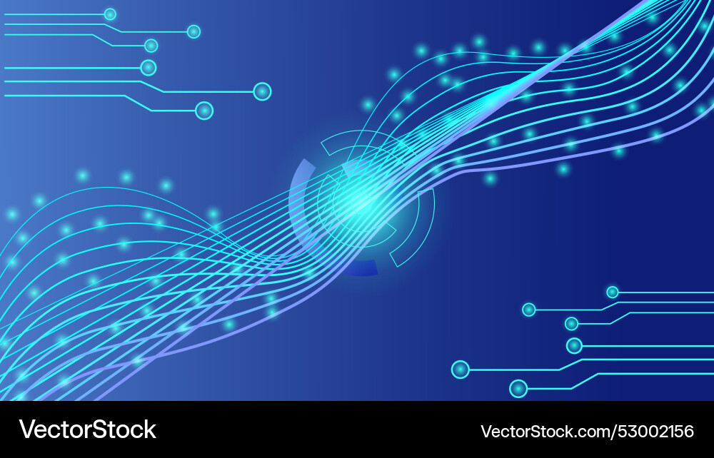 Banner circuit ai technical data and diagrams Banner circuit ai technical data and diagrams vector image