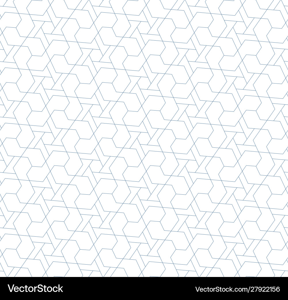 Intricate Linear Geometric Pattern vector image