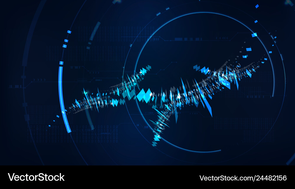 Technological encryption future abstract data Technological encryption future abstract data Vector Image