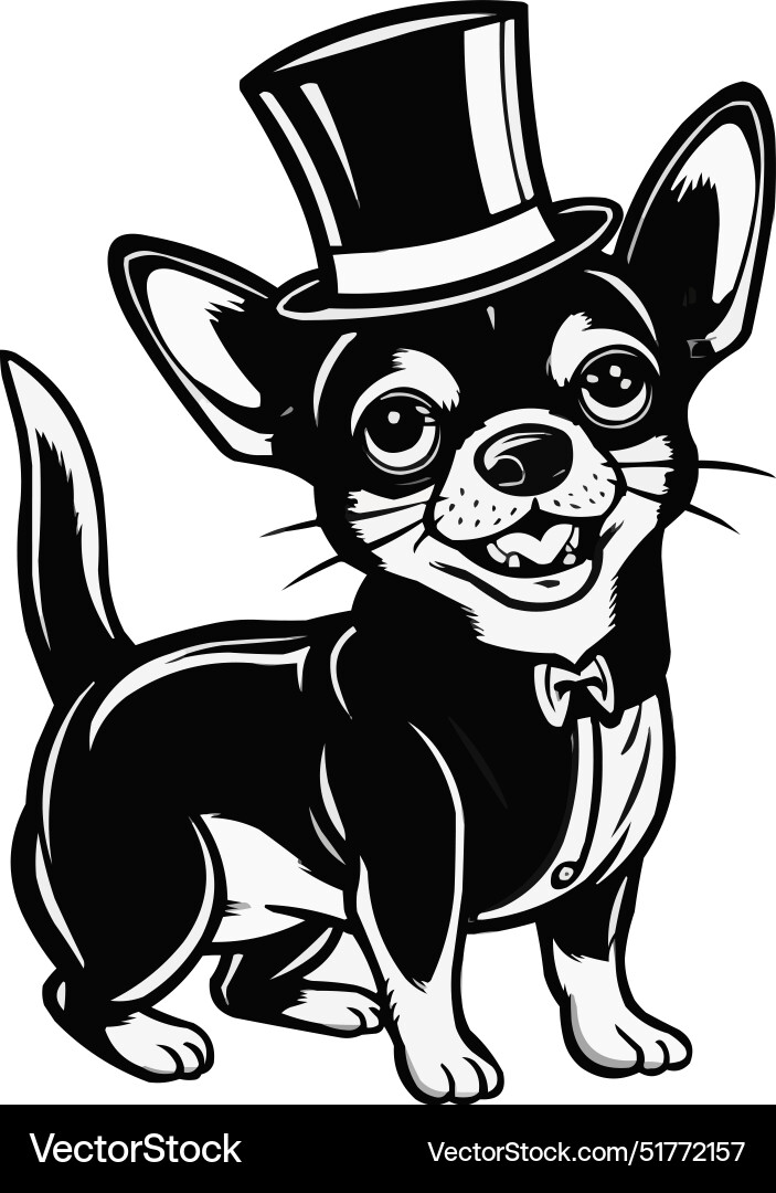 A cute dog Royalty Free Vector Image - VectorStock