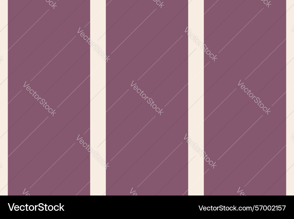 Elegant mauve and cream stripe pattern clean vector image
