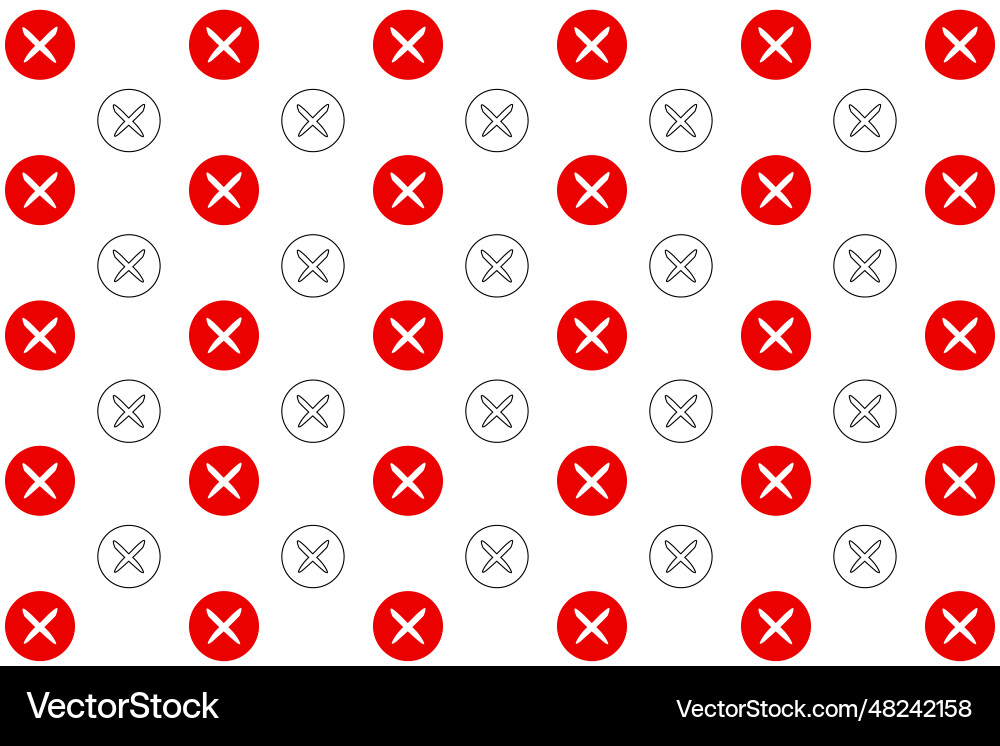 Abstract cancel pattern background Abstract cancel pattern background vector image
