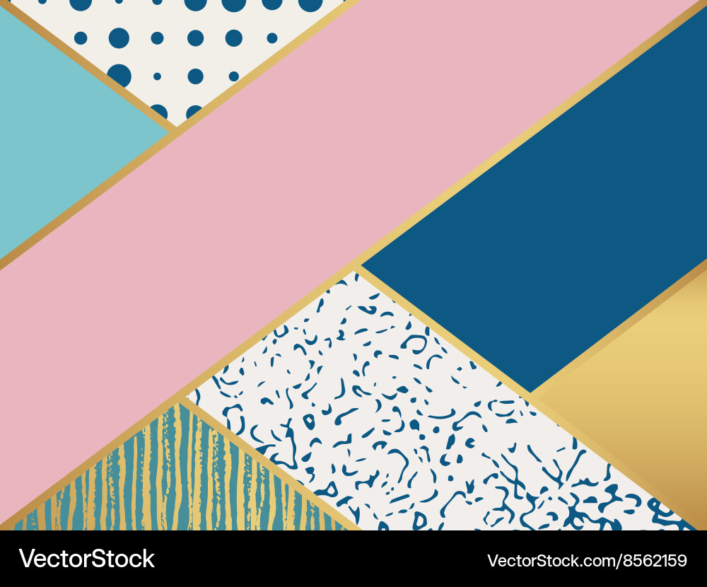 Abstract art pattern vector image