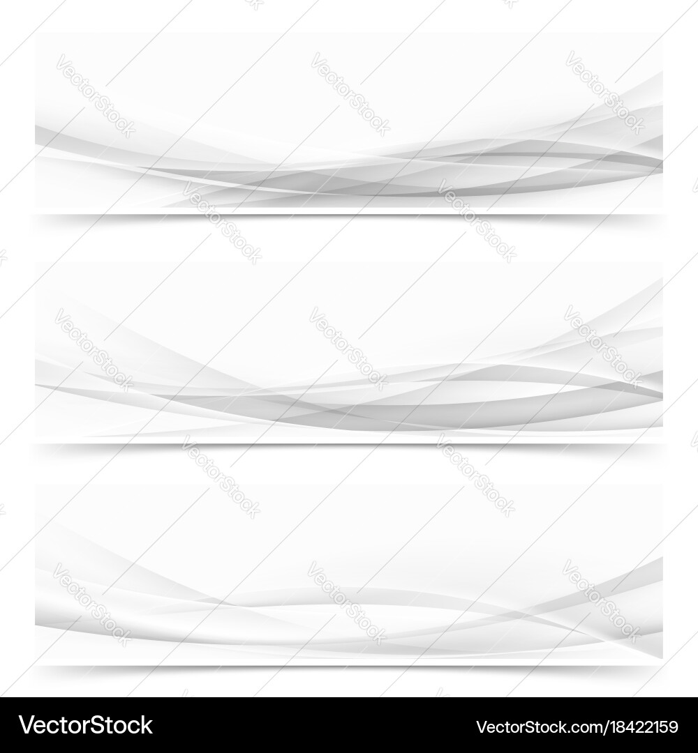 Abstract Halftone Wave Header Vector Image