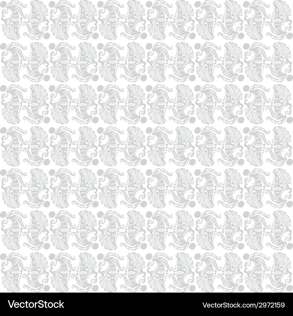 Classic design pattern background Vector Image