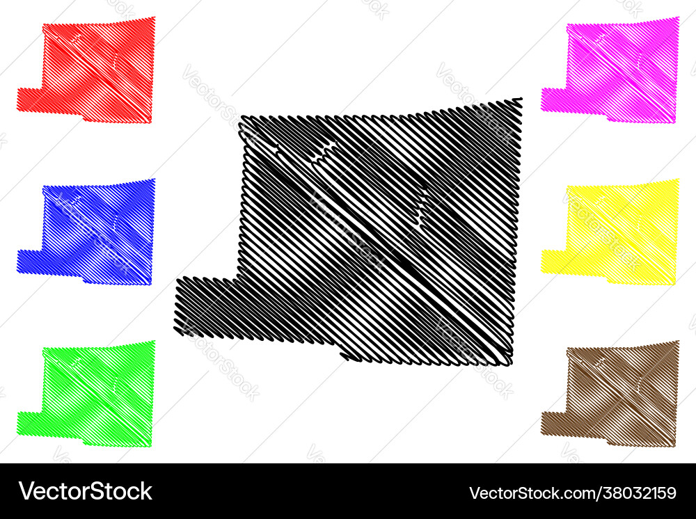 Knox county ohio state us united states Knox county ohio state us united states vector image