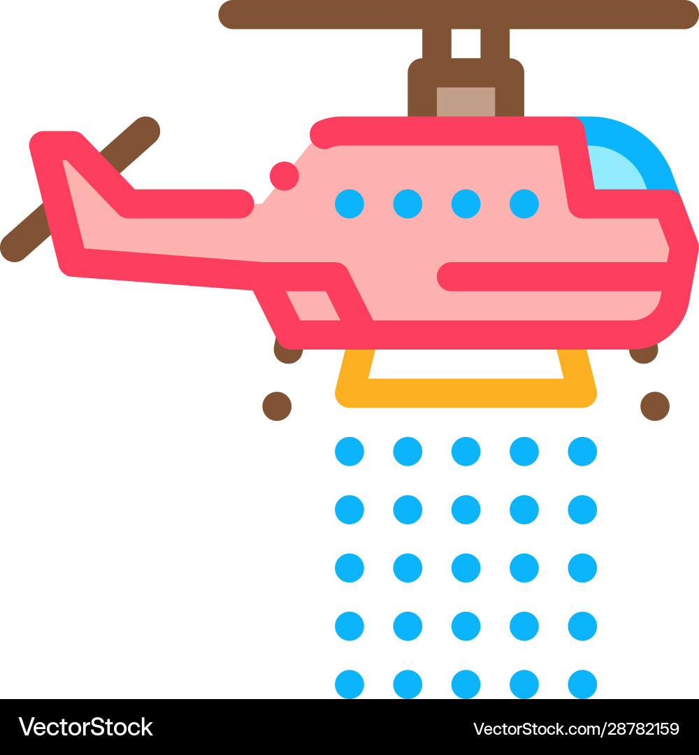 Löschen Sie Hubschrauber Symbol Löschen Sie Hubschrauber Symbol vektorbild