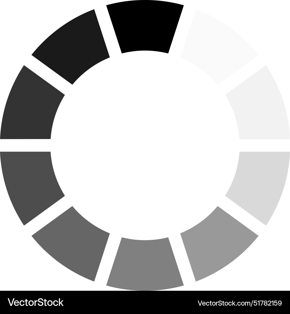 Processing bar circle loading icon website Processing bar circle loading icon website vector image
