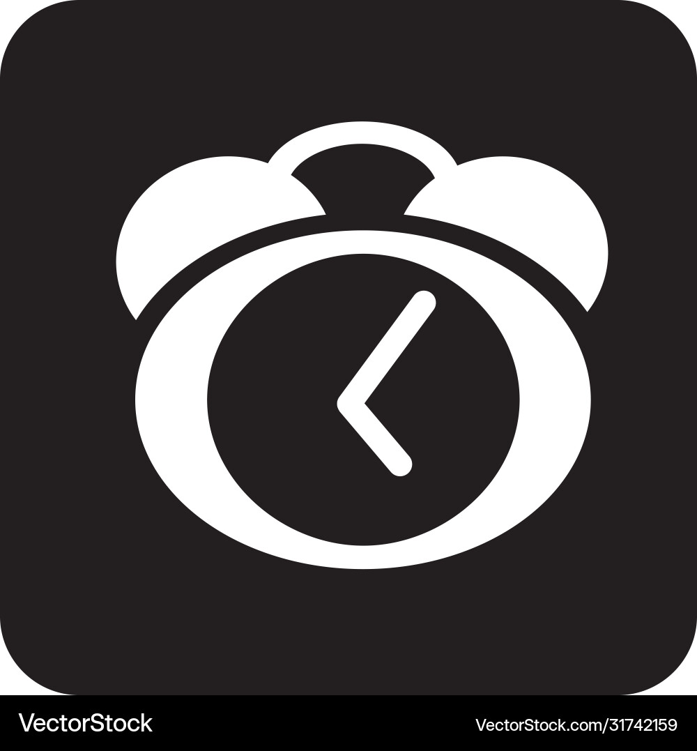 Time and clock icons in thin line style Vector Image