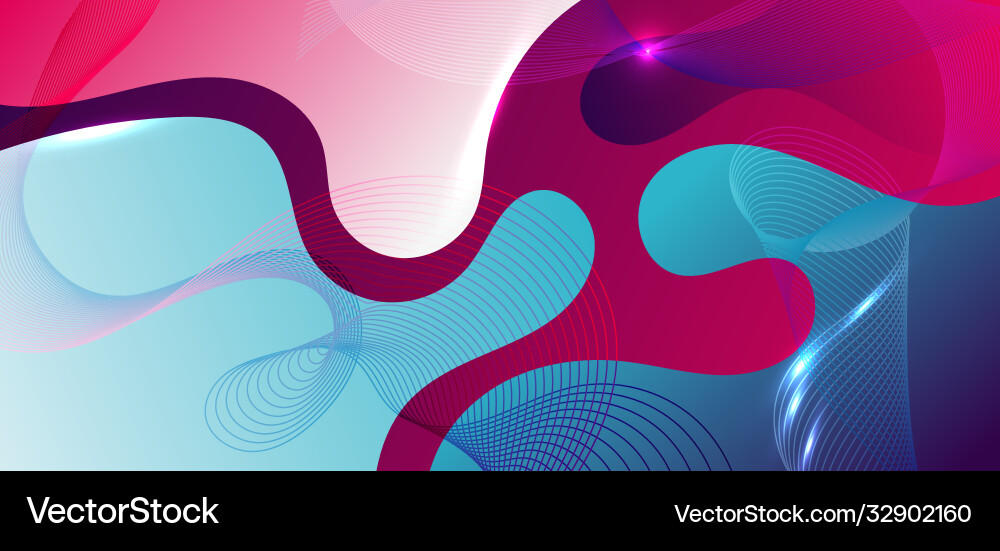 Abstract Fluid Gradient Background vector image