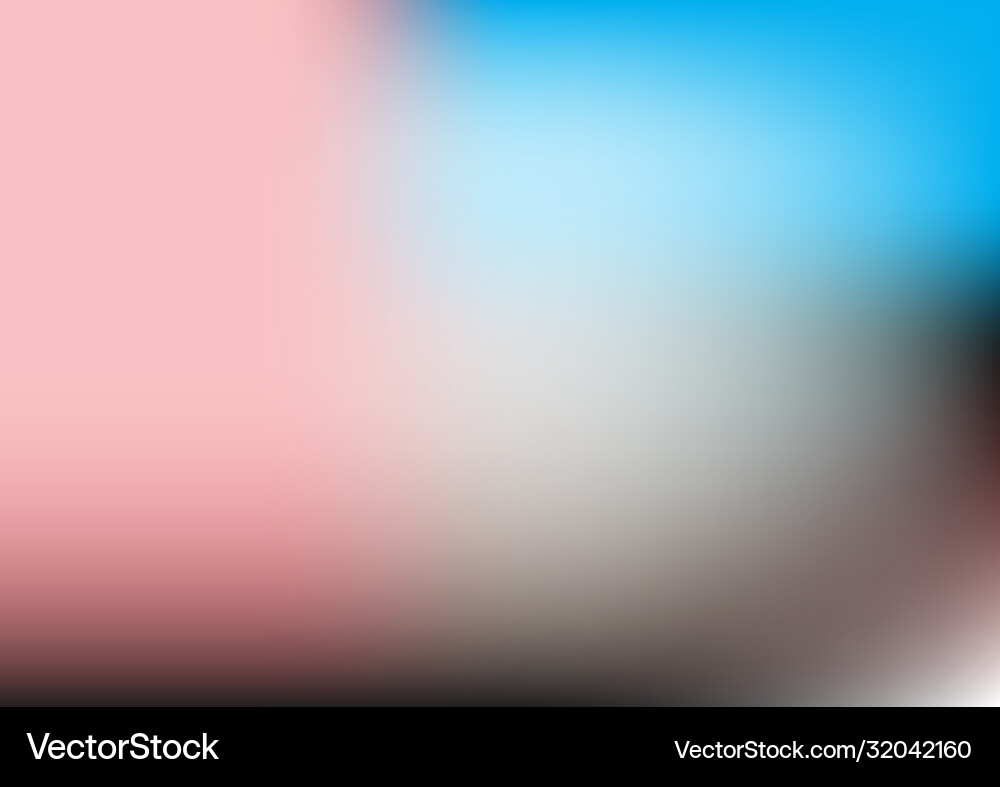Abstract soft multi-color gradient background vector image