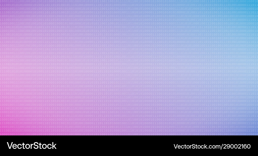 Binary code colorful background with digits one Binary code colorful background with digits one vector image