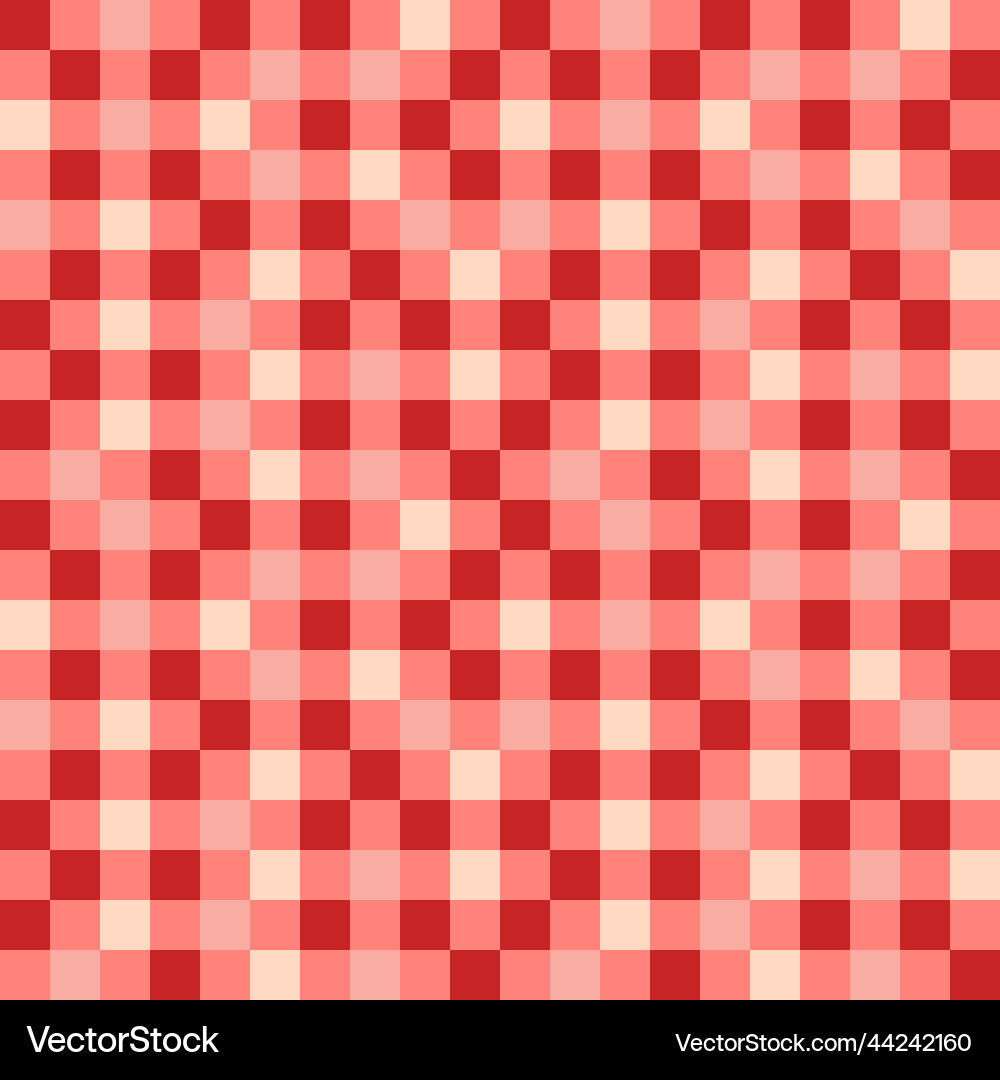 Cute random irregular checkered seamless pattern vector image