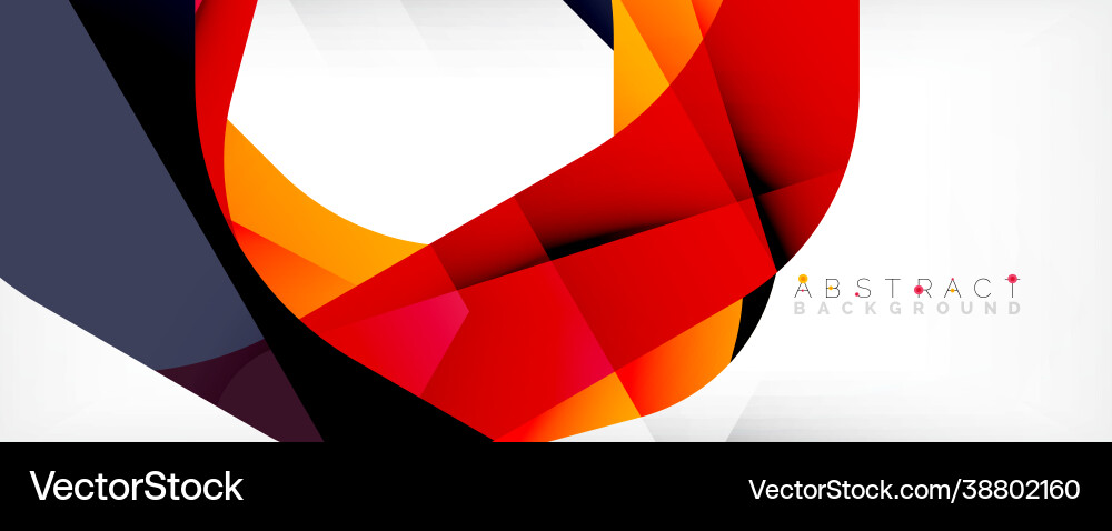 Minimal abstract background - color overlapping Minimal abstract background - color overlapping Vector Image