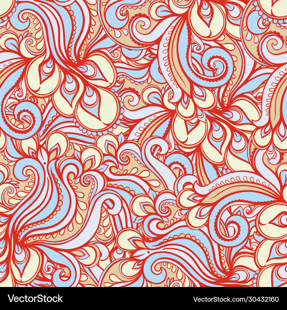 Natural orange abstract pattern Vector Image