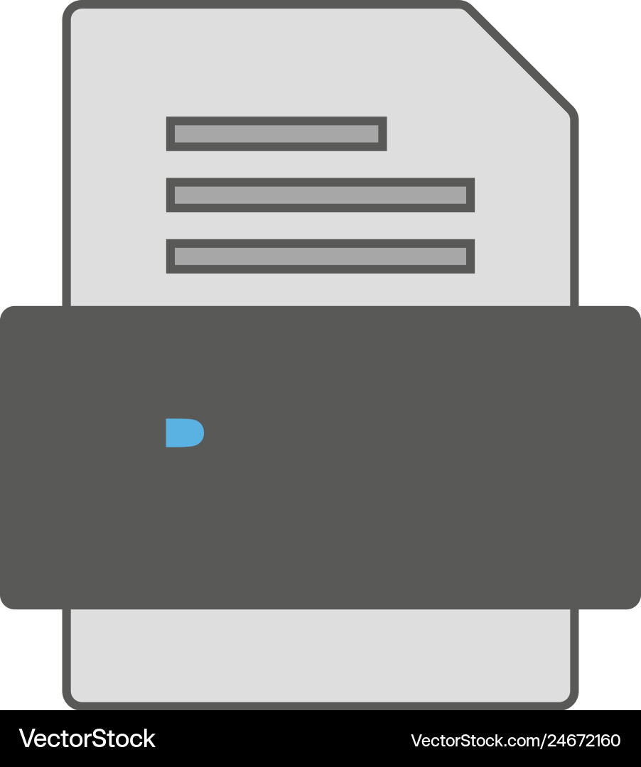 Psm file document icon Vector Image