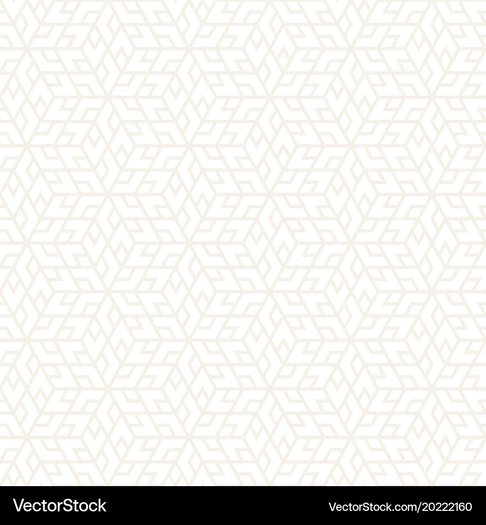 Subtle Geometric Lattice Pattern vector image