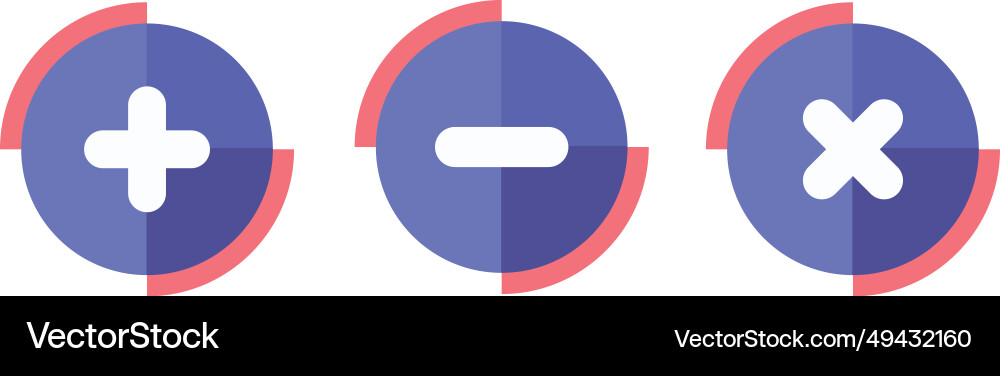 Ui ux element interface digital vector image