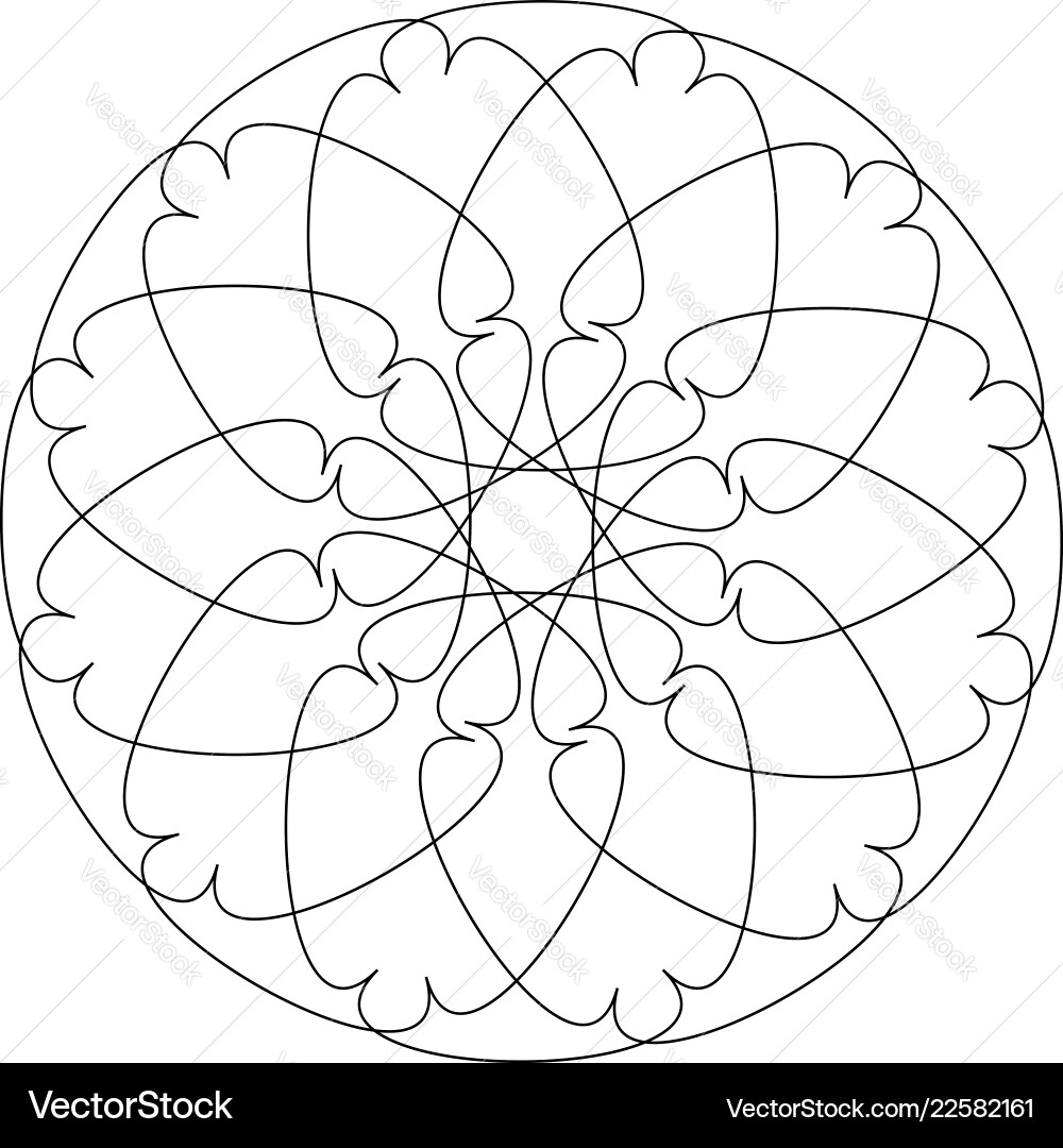 Different linear geometric objects random Different linear geometric objects random vector image