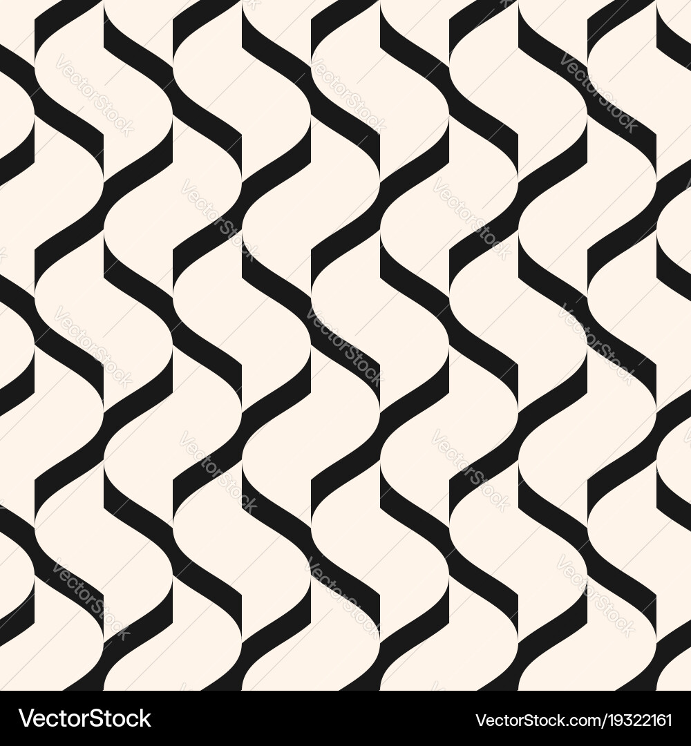 Geometric seamless pattern with mesh grid vector image