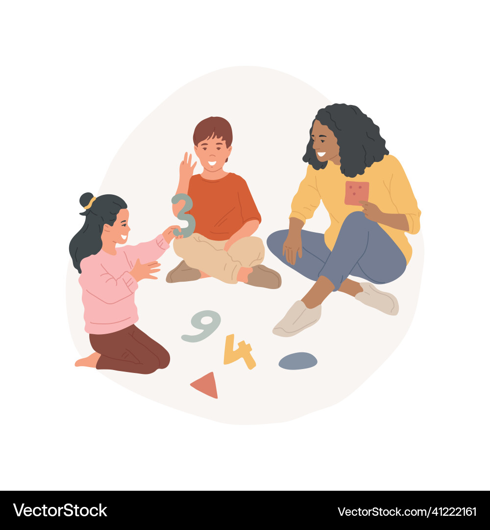 Using math tools abstract concept Using math tools abstract concept vector image