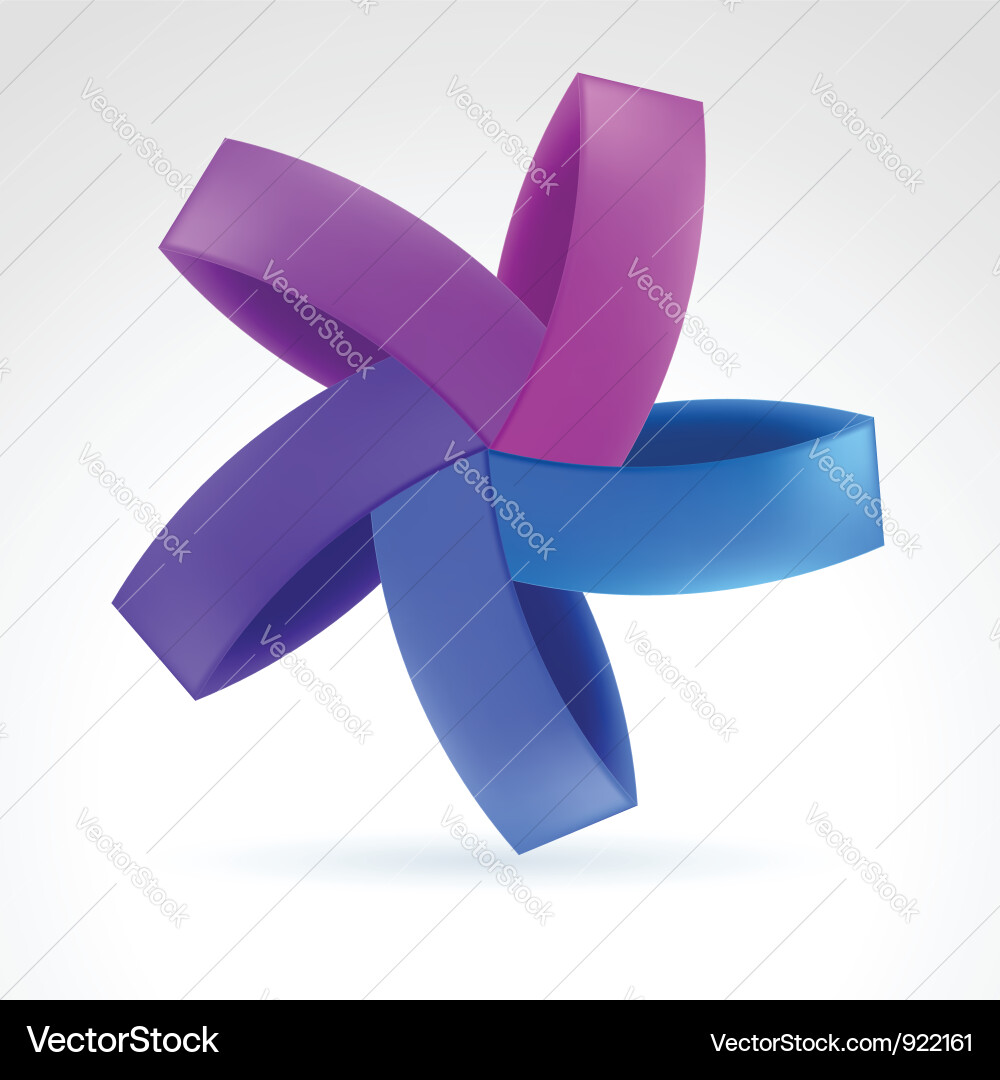 Violet Web Structure Vector Image