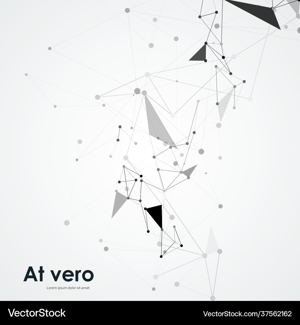 Abstract connection dots lines communication Abstract connection dots lines communication vector image