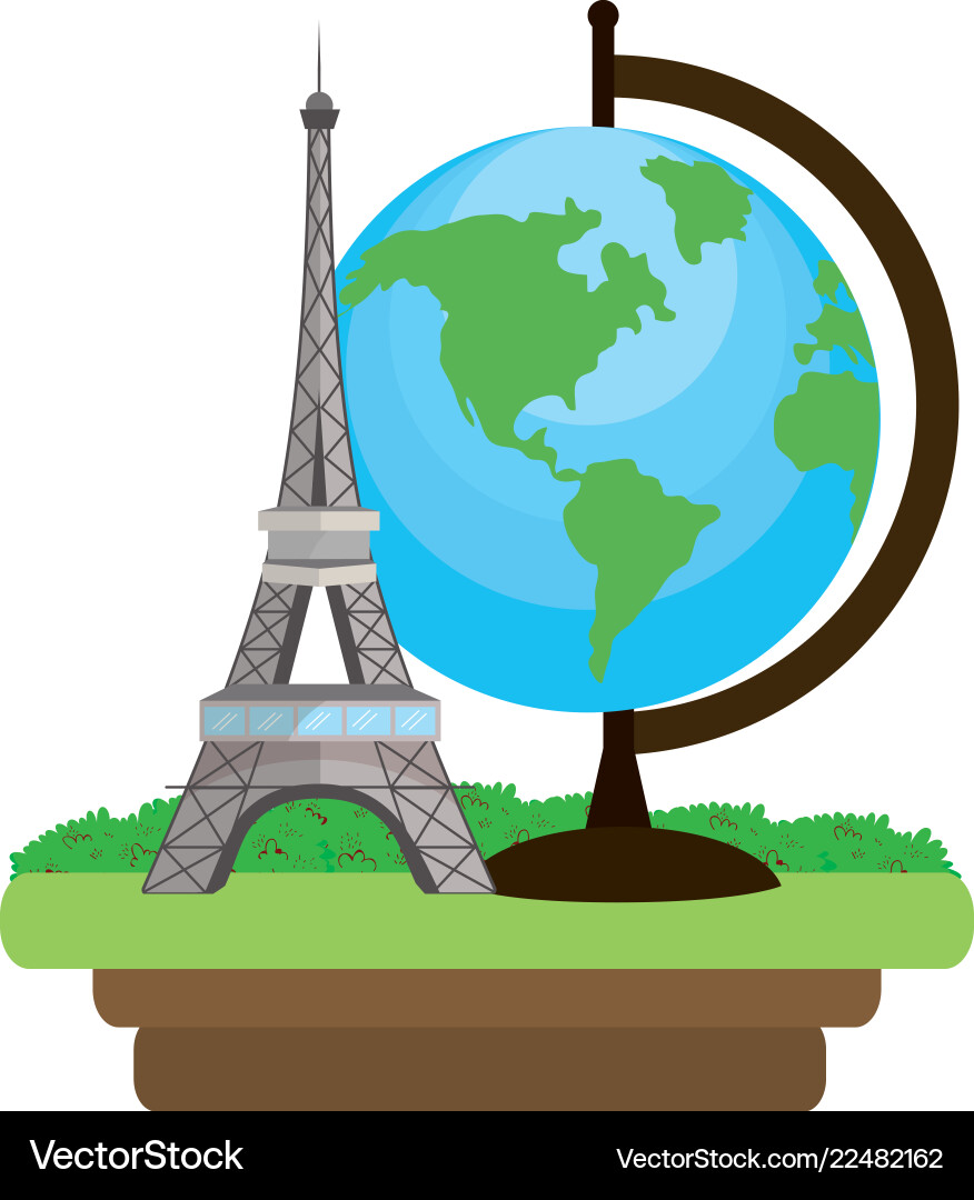 Eiffel tower icon Vector Image