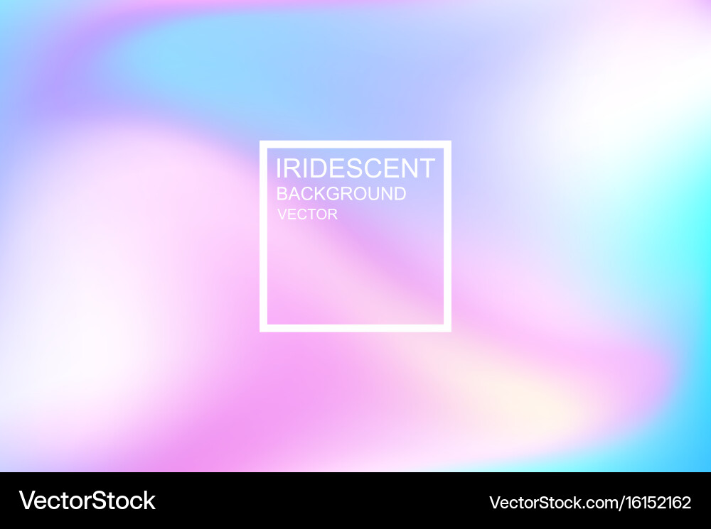 Iridescent Smooth Gradient Background vector image