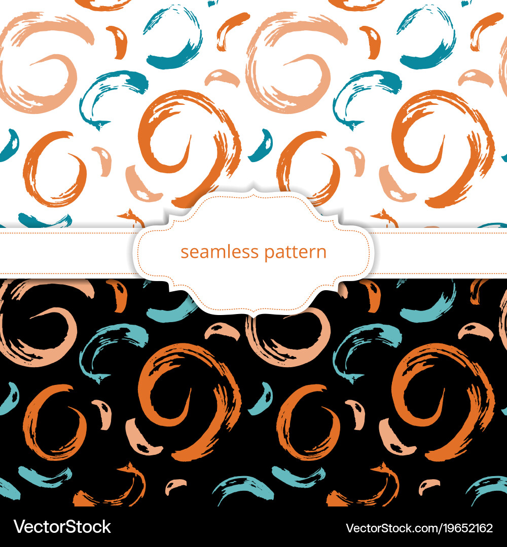 Seamless pattern abstract background vector image