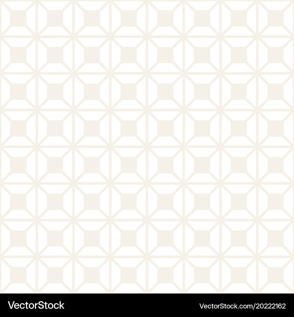 Subtle Lattice Geometric Pattern vector image