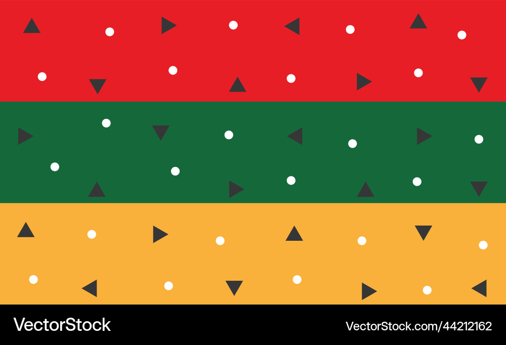 Three color background with circle Three color background with circle vector image