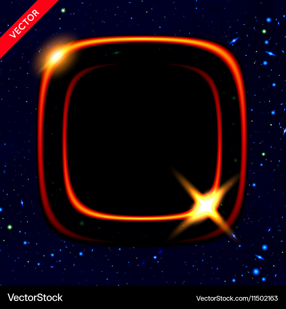 Abstract background with luminous swirling Vector Image