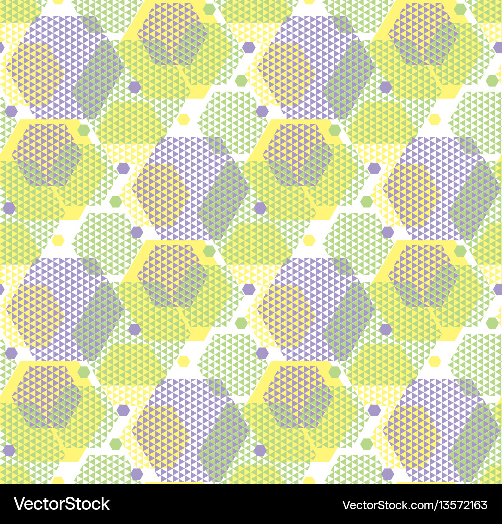 Concept modern geometry hexagone pattern in green Concept modern geometry hexagone pattern in green vector image
