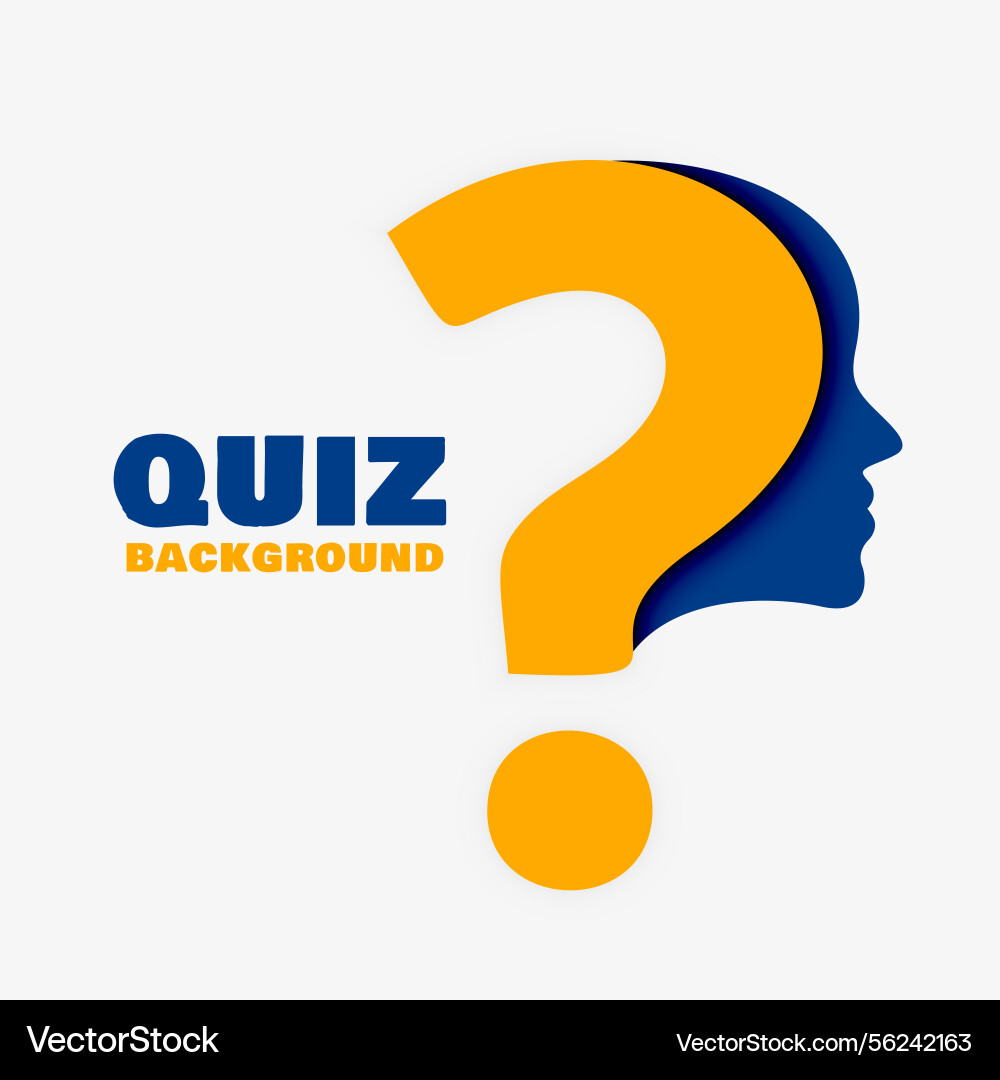 Creative puzzle solving question mark template vector image