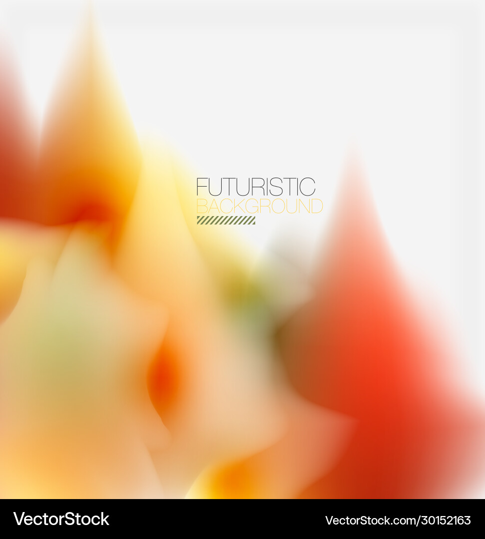 Fluid Color Splashes - Abstract Background vector image