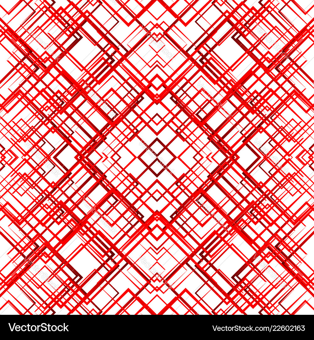 Geometric grid mesh seamlessly repeatable pattern vector image