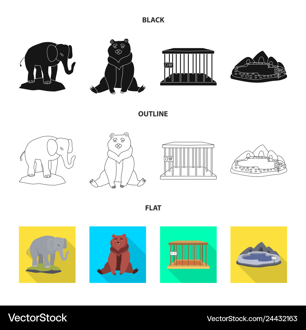 Isolated object of nature and fun symbol set Isolated object of nature and fun symbol set Vector Image