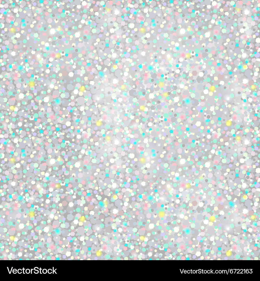 Silver Glitter Seamless Texture Royalty Free Vector Image