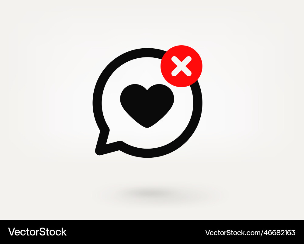 Speech cloud pictogram with ban mark 3d icon Vector Image